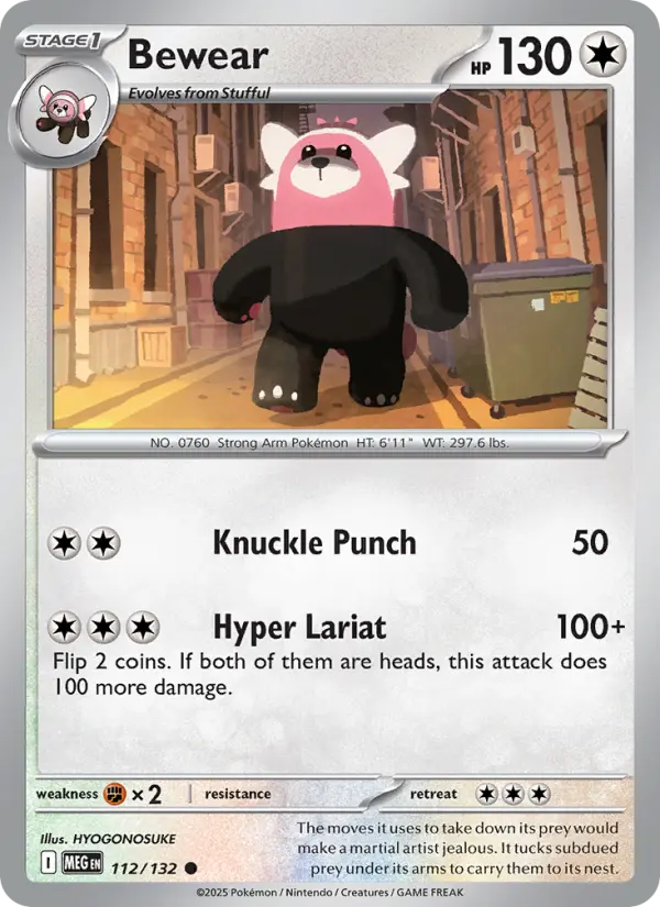 Carte Pokémon Chelours #112 — Méga-Évolution