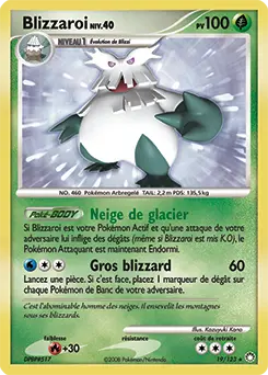 Carte Pokémon Blizzaroi #19 — Trésors Mystérieux