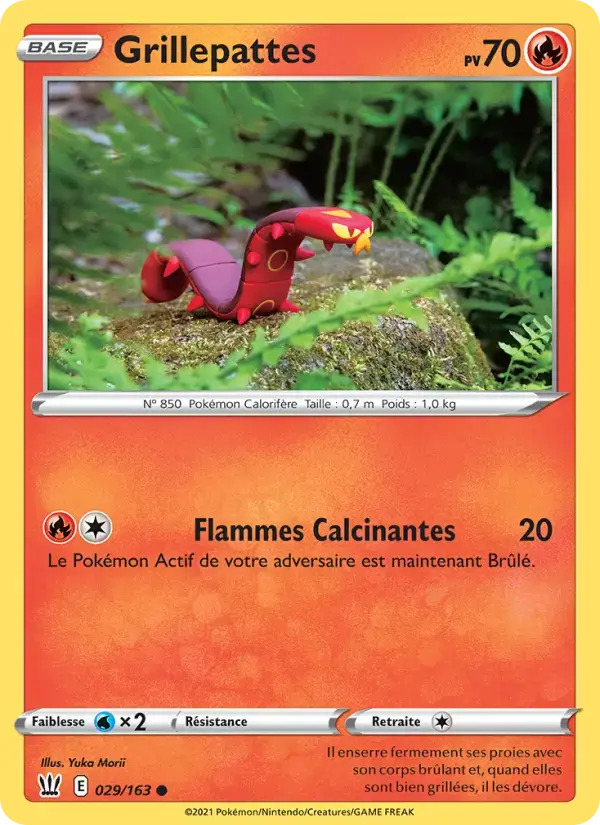 Carte Pokémon Grillepattes #29 — Styles de Combat