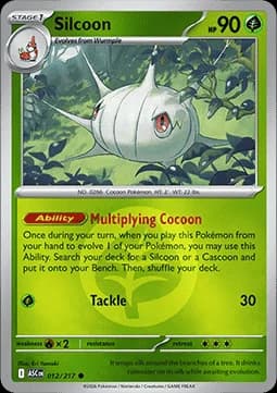 Silcoon #012 Non Holo — Ascended Heroes