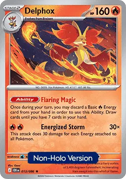 Carte Pokémon Goupelin #013 Non Holo — Chaos Ascendant