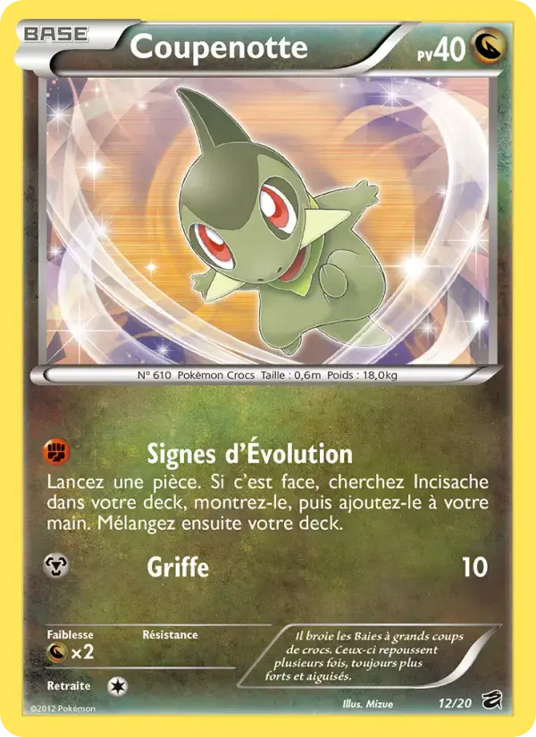 Carte Pokémon Coupenotte #12 — Coffre des Dragons