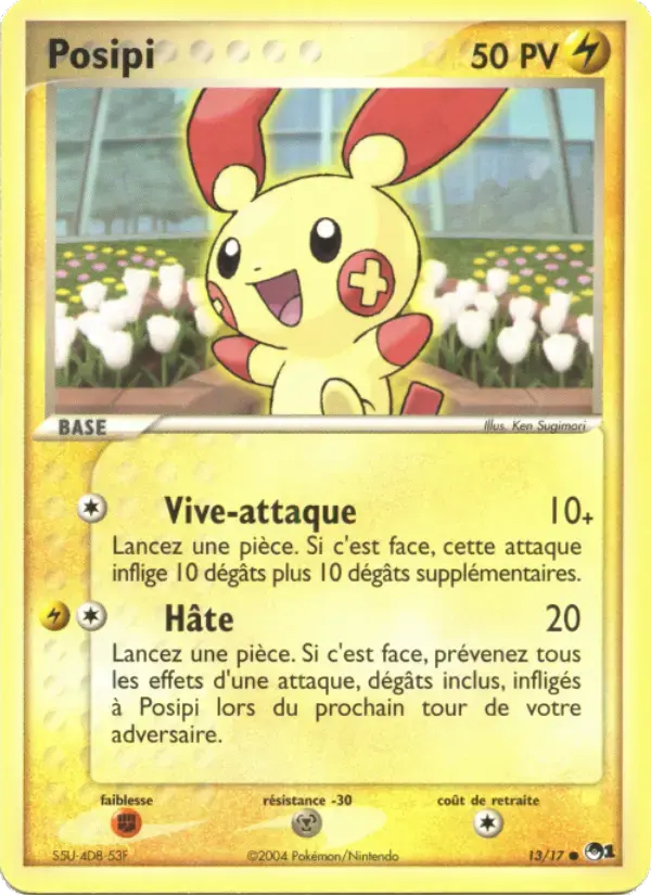 Carte Pokémon Posipi #13 — POP 1