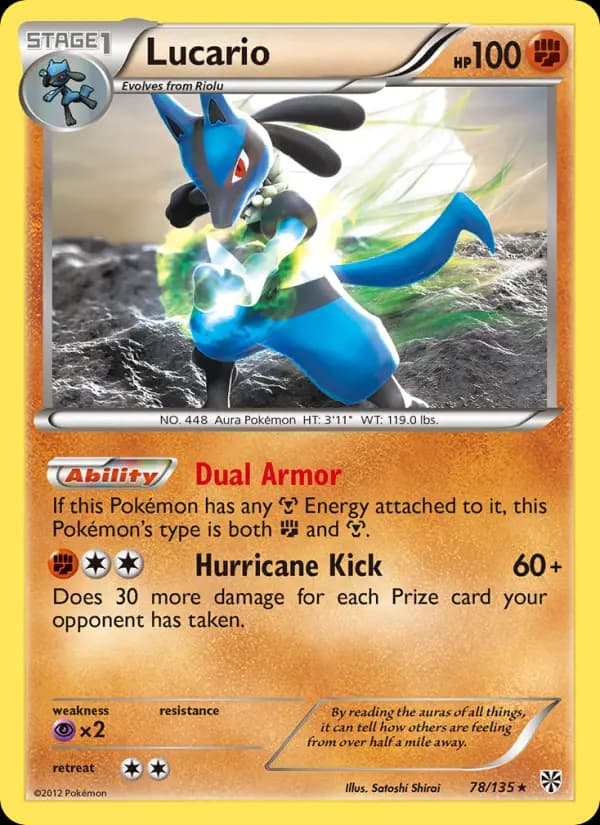 Lucario #78 — Plasma Storm