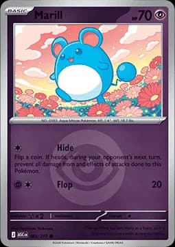 Marill #083 Non Holo — Ascended Heroes