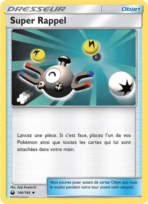Carte Pokémon Super Rappel #146 — Tempête Céleste