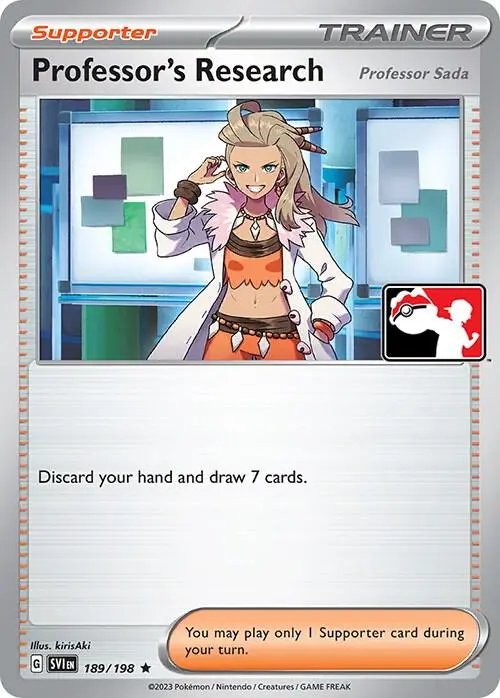 Professor's Research [Professor Sada] #189 — Play! Pokémon Prize Pack Series