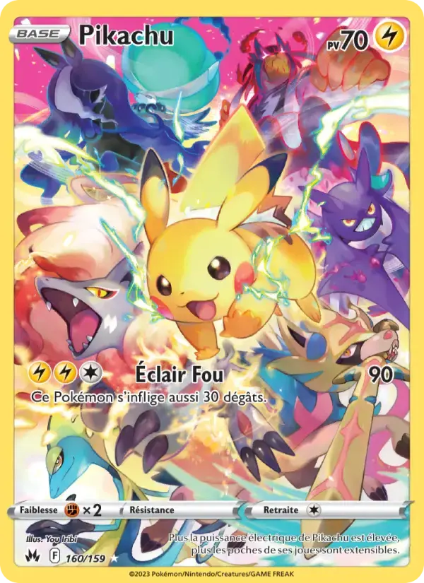 Carte Pokémon Pikachu #160 — Zénith Suprême
