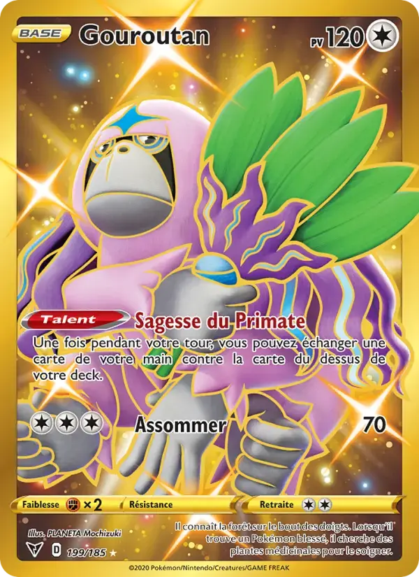 Carte Pokémon Gouroutan #199 — Voltage Éclatant