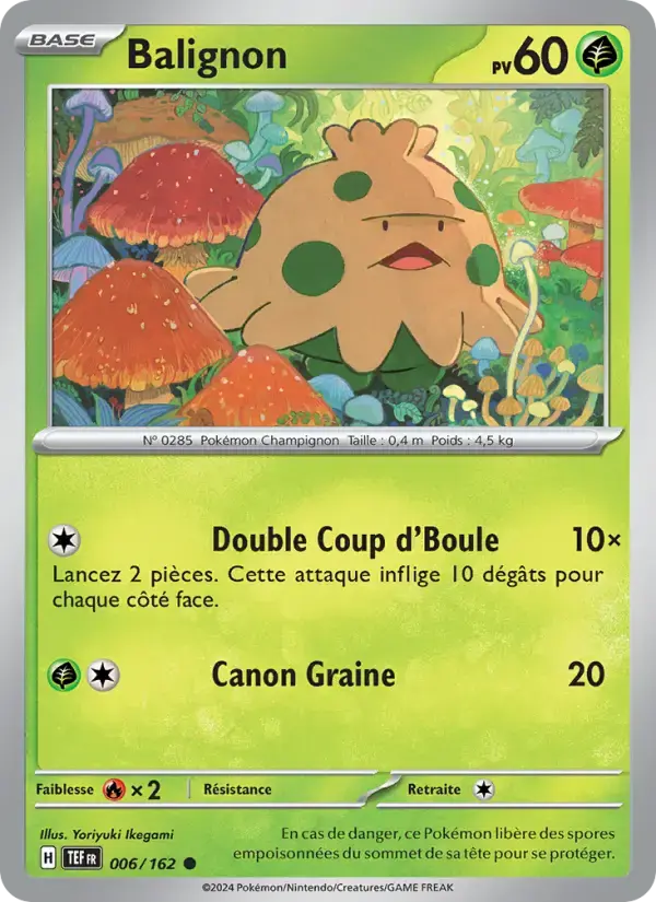 Carte Pokémon Balignon #006 — Forces Temporelles