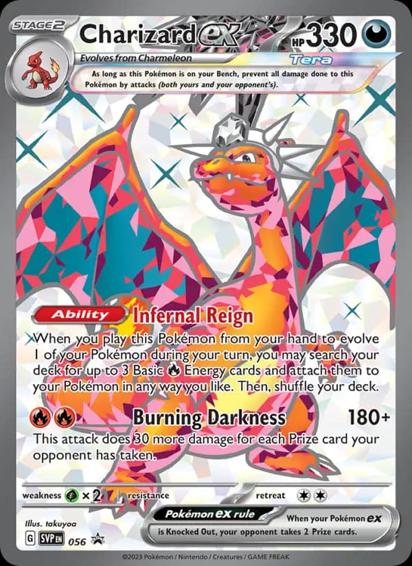 Charizard ex #056 — Scarlet & Violet Promos