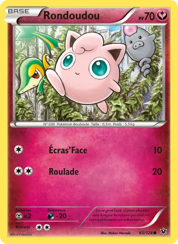 Carte Pokémon Rondoudou #65 — Impact des Destins