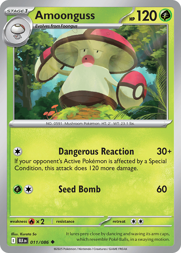 Carte Pokémon Gaulet #011 — Foudre Noire