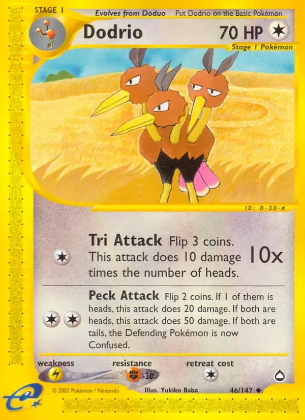 Dodrio #46 — Aquapolis