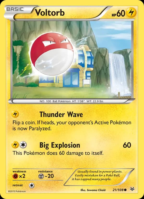 Voltorb #21 — Roaring Skies