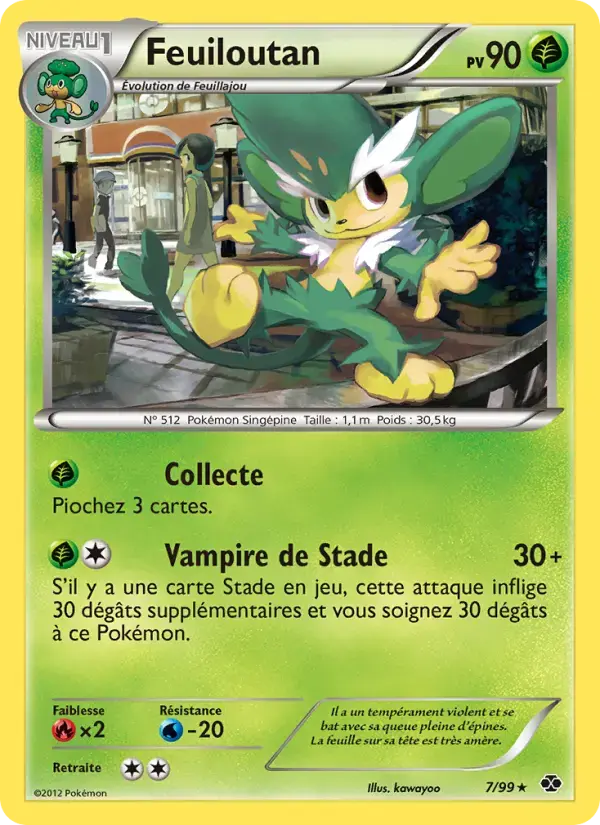 Carte Pokémon Feuiloutan #7 — Destinées Futures