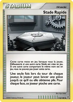 Carte Pokémon Stade Rapide #114 — Diamant et Perle