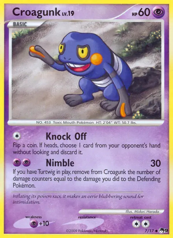 Croagunk #7 — POP 9