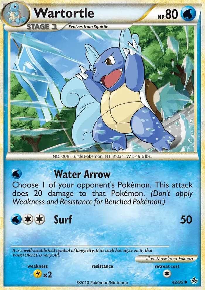 Wartortle #42 — Unleashed