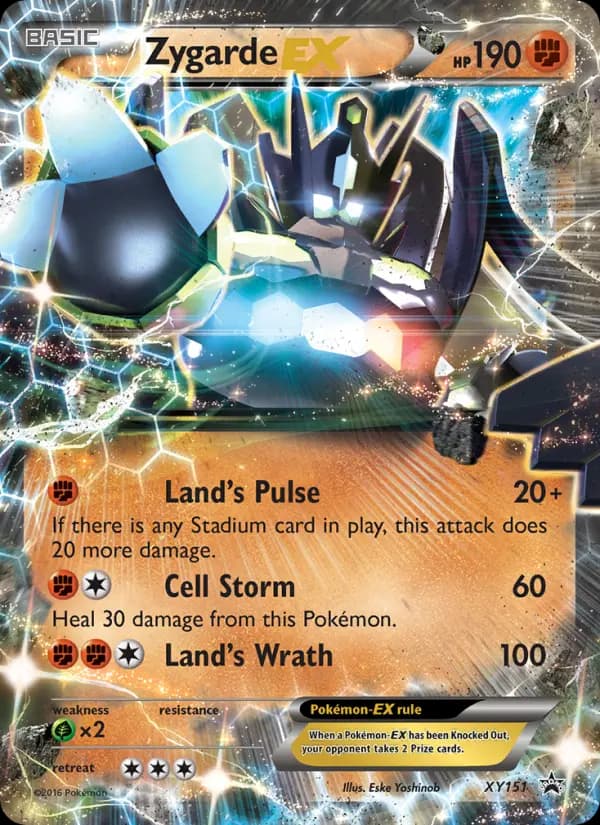 Zygarde EX #XY151 — XY Promos