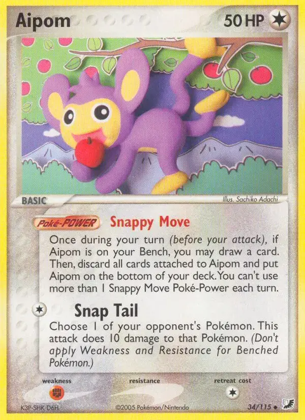Aipom #34 — Unseen Forces