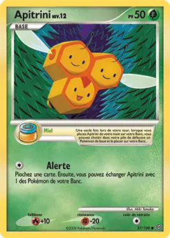 Carte Pokémon Apitrini #57 — Tempête