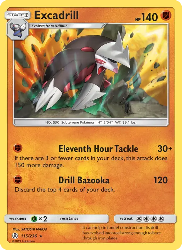 Excadrill #115 — Cosmic Eclipse
