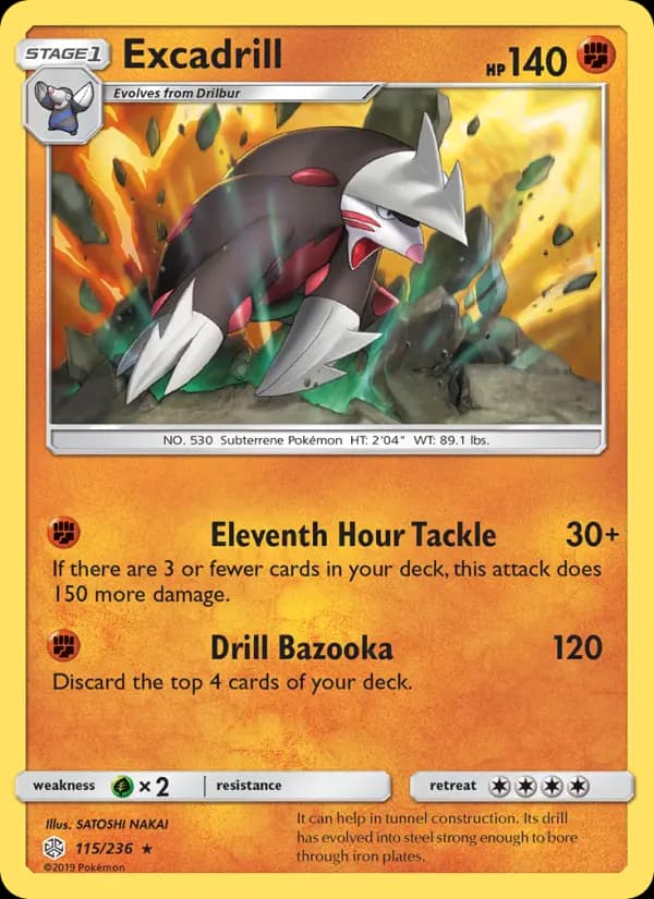 Excadrill #115 — Cosmic Eclipse