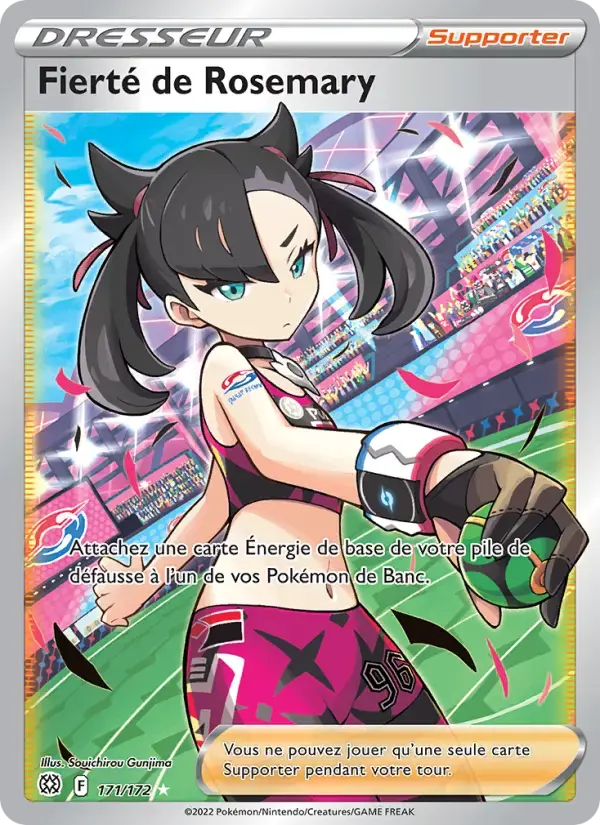 Carte Pokémon Fierté de Rosemary #171 — Stars Étincelantes