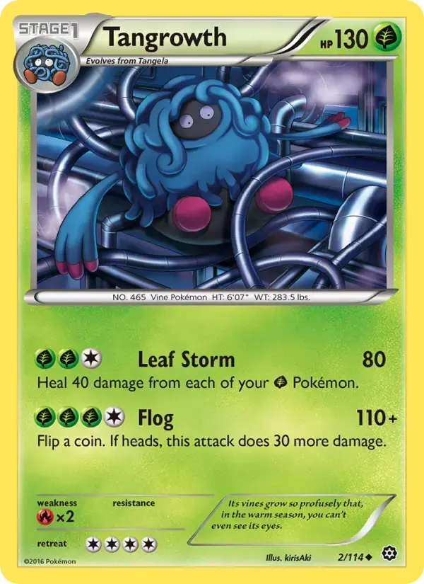 Tangrowth #2 — Steam Siege