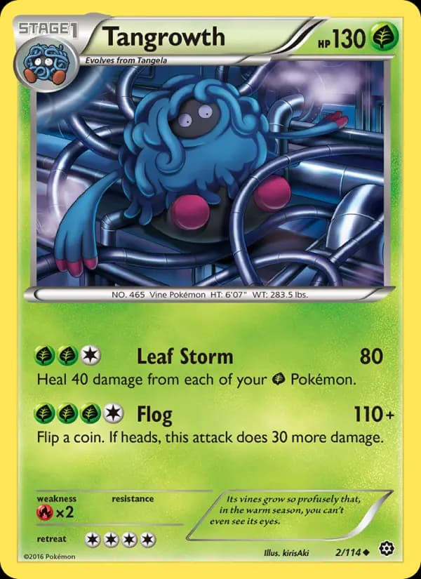 Tangrowth #2 — Steam Siege