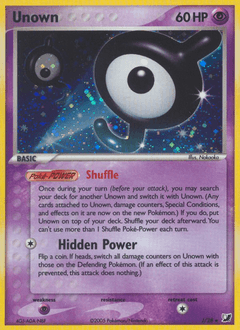 Unown (Z) #J — Unseen Forces