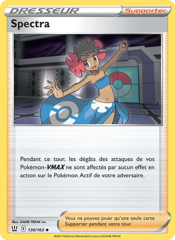 Carte Pokémon Spectra #130 — Styles de Combat