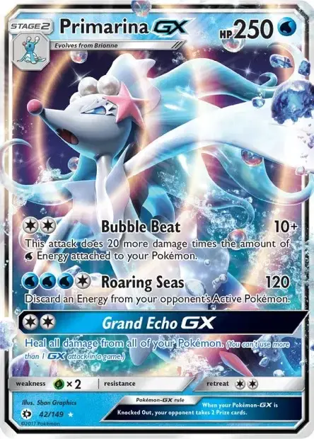 Carte Pokémon Oratoria-GX #42/149 — Jumbo