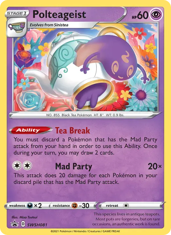 Polteageist #SWSH081 — Sword & Shield Promos