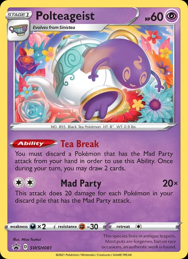 Polteageist #SWSH081 — Sword & Shield Promos