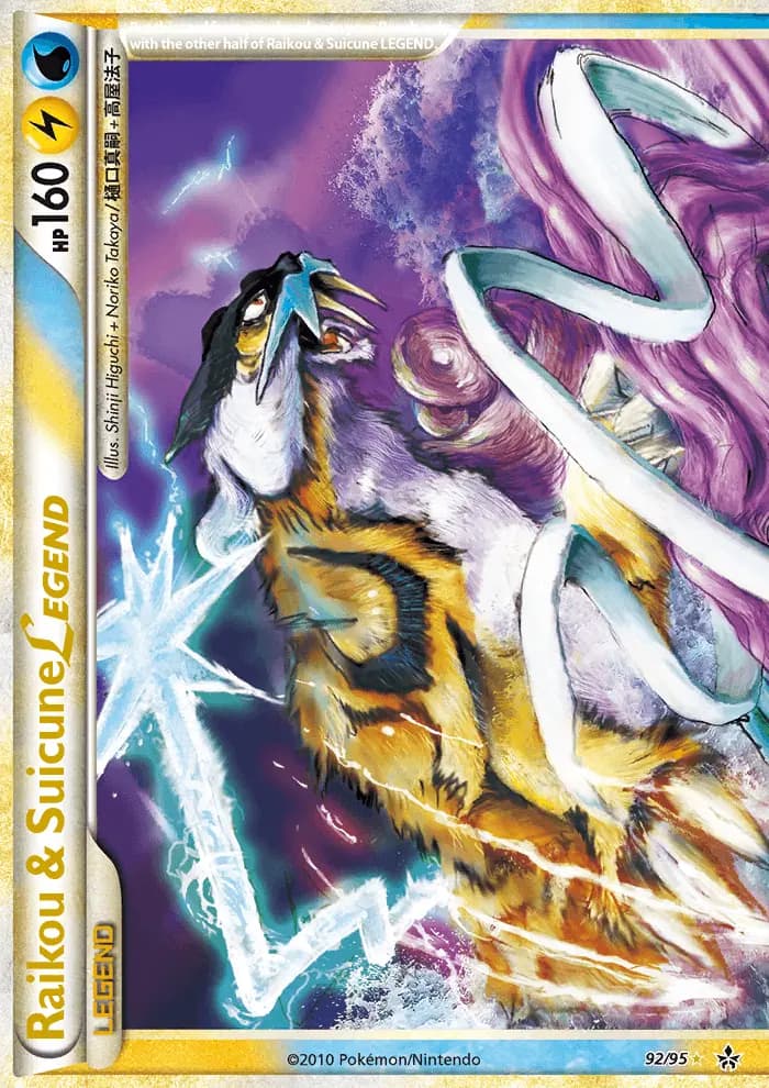 Raikou & Suicune LEGEND #92 — Unleashed