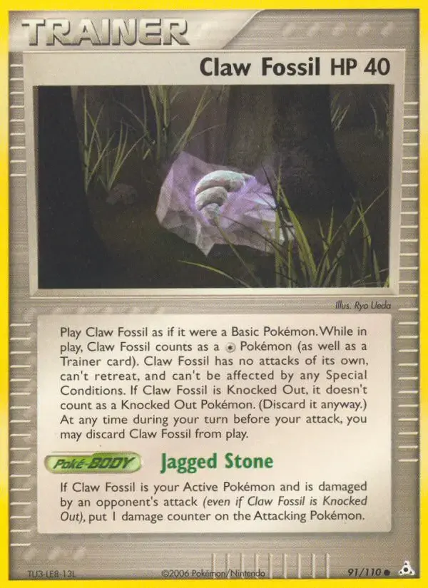 Claw Fossil #91 — Holon Phantoms