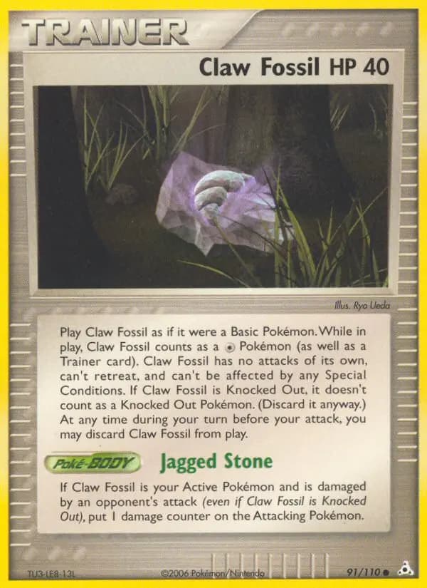 Claw Fossil #91 — Holon Phantoms
