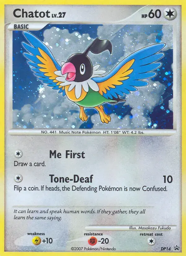 Carte Pokémon Pijako #DP14 — Promos Diamant et Perle