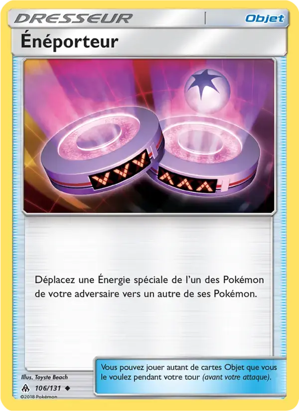 Carte Pokémon Énéporteur #106 — Lumière Interdite