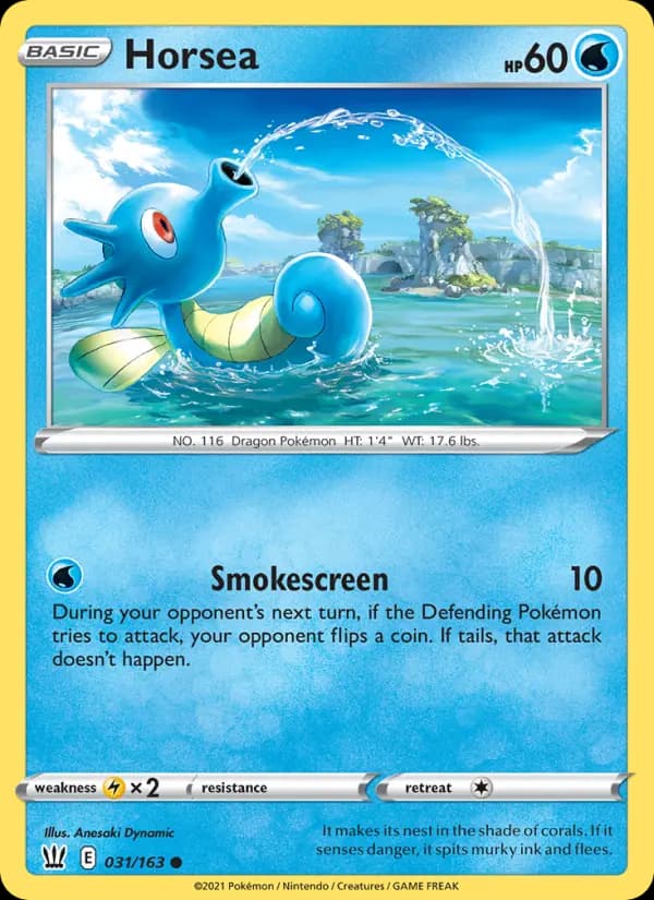 Horsea #31 — Battle Styles