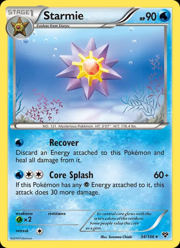 Starmie #34 — XY