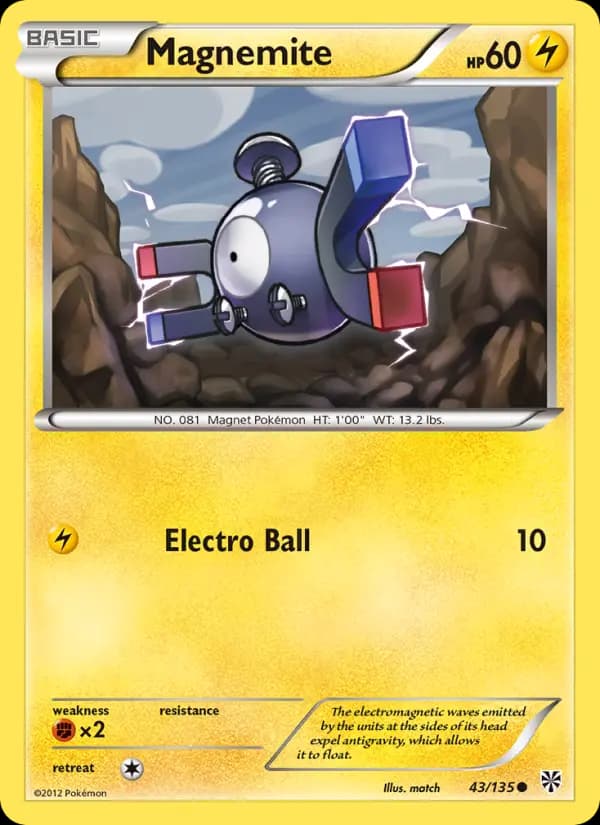 Magnemite #43 — Plasma Storm
