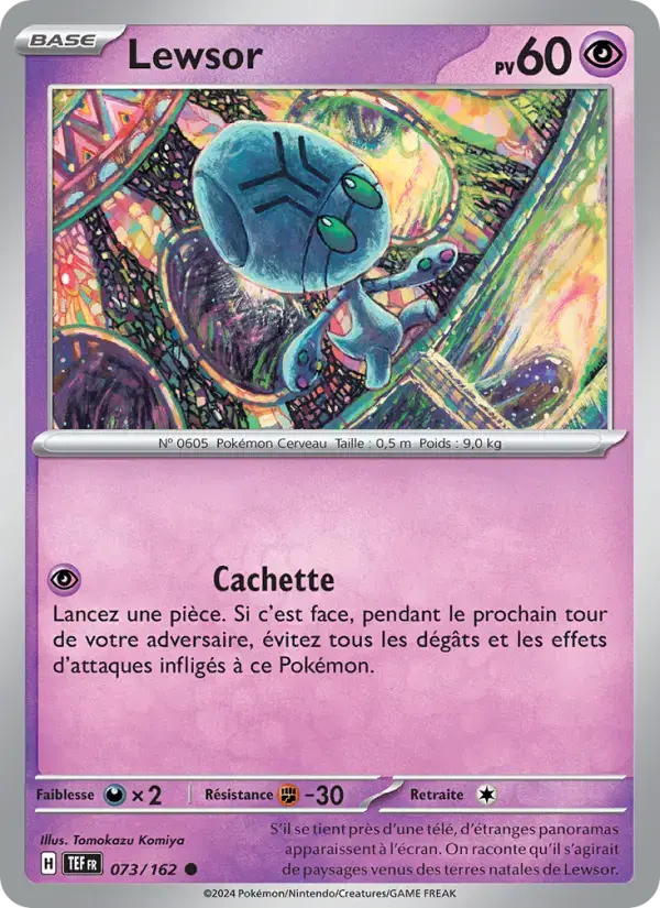 Carte Pokémon Lewsor #073 — Forces Temporelles