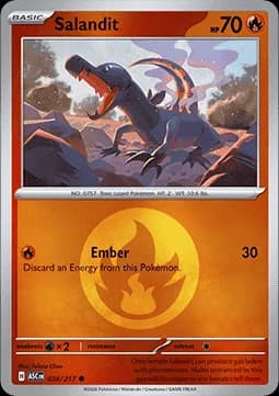 Salandit #034 Non Holo — Ascended Heroes