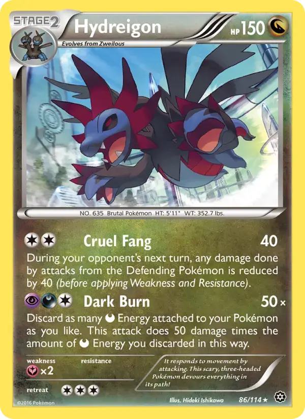 Hydreigon #86 — Steam Siege