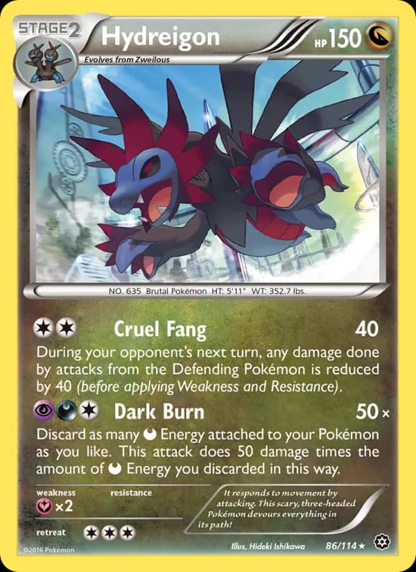 Hydreigon #86 — Steam Siege