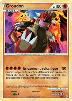 Carte Pokémon Groudon #6 — L'Appel des Légendes