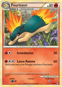 Carte Pokémon Feurisson #49 — L'Appel des Légendes
